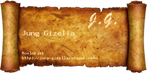 Jung Gizella névjegykártya